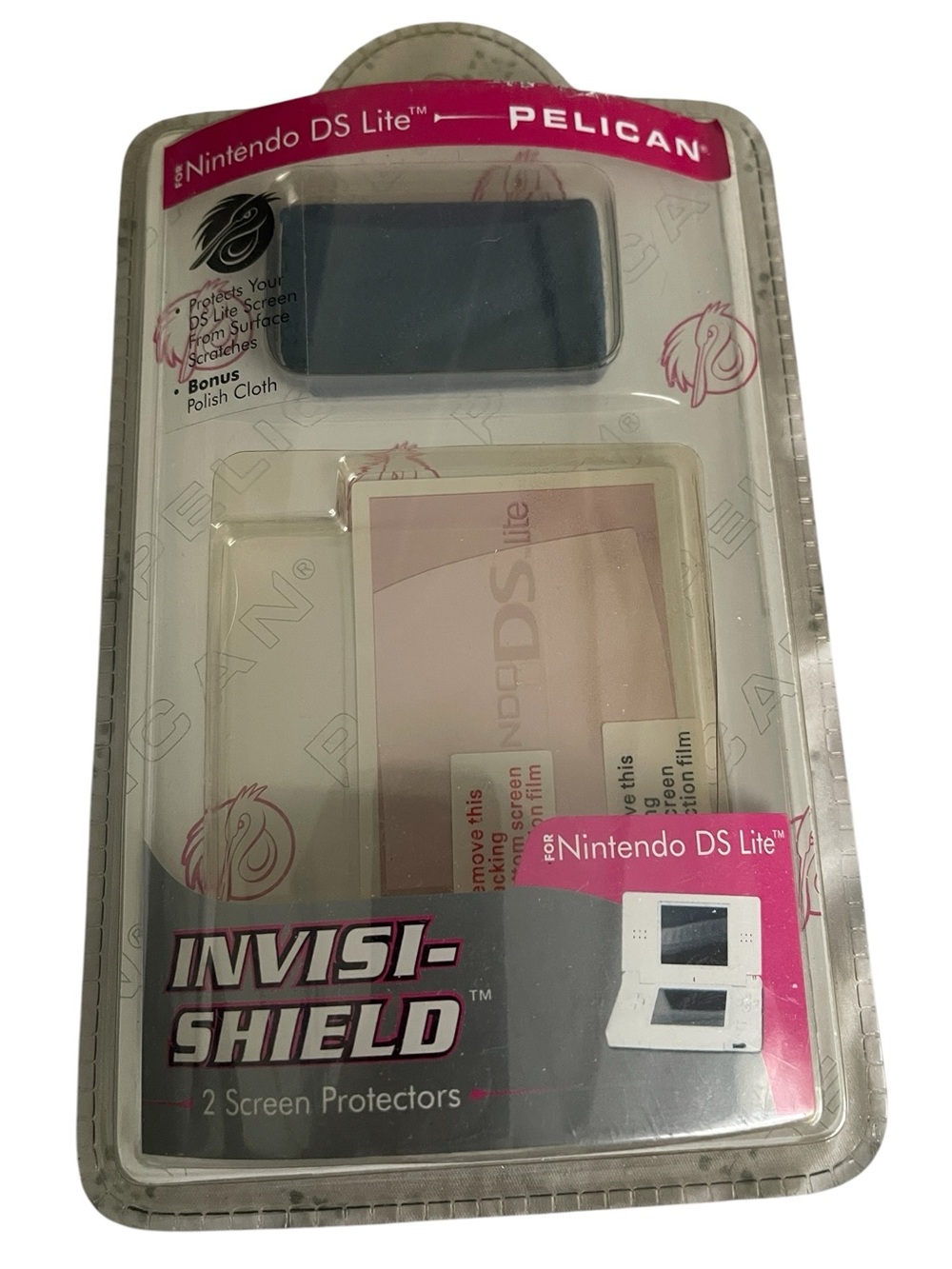 Invisi Shields for Nintendo DS Lite Pack of 2 New Factory Sealed